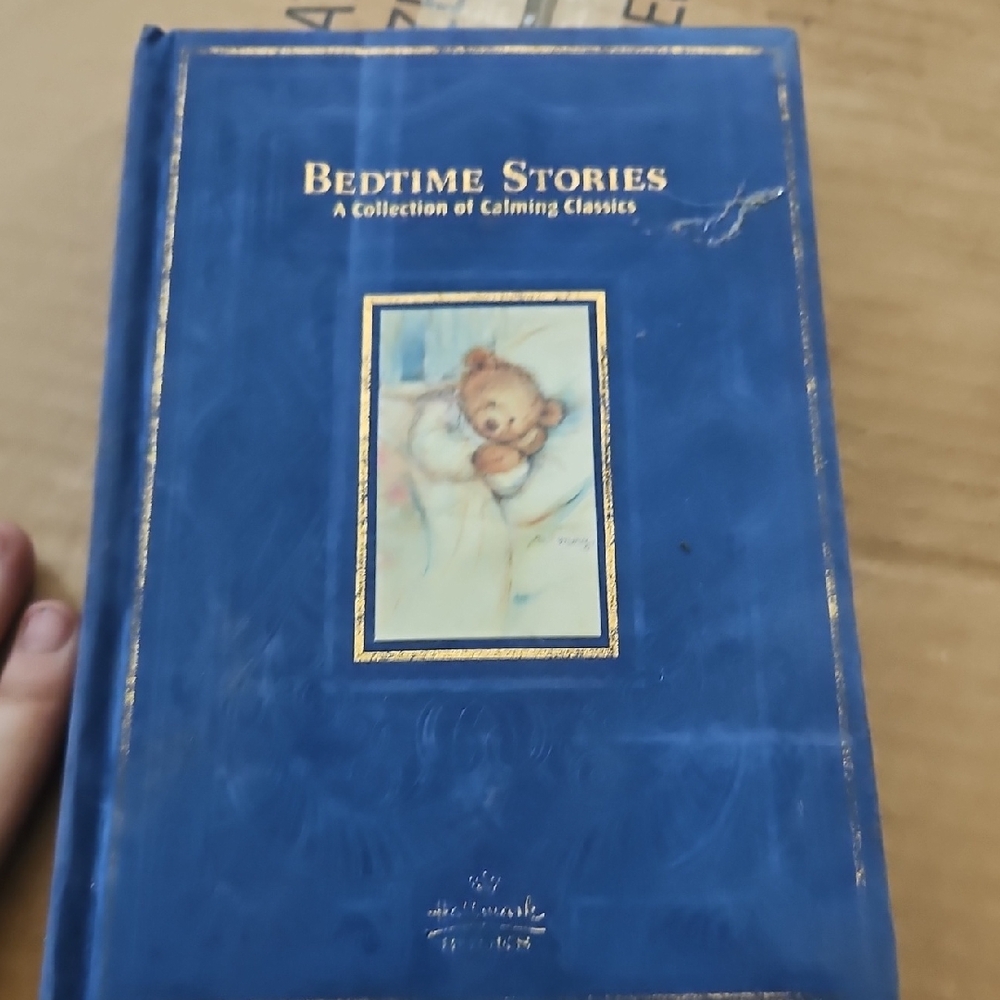 Blue Bedtime Stories Book